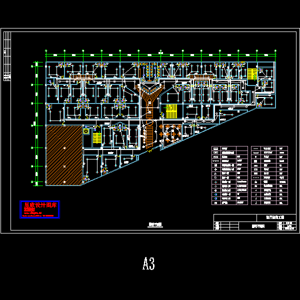 迪厅装饰工程电气设计CAD图纸 - 2
