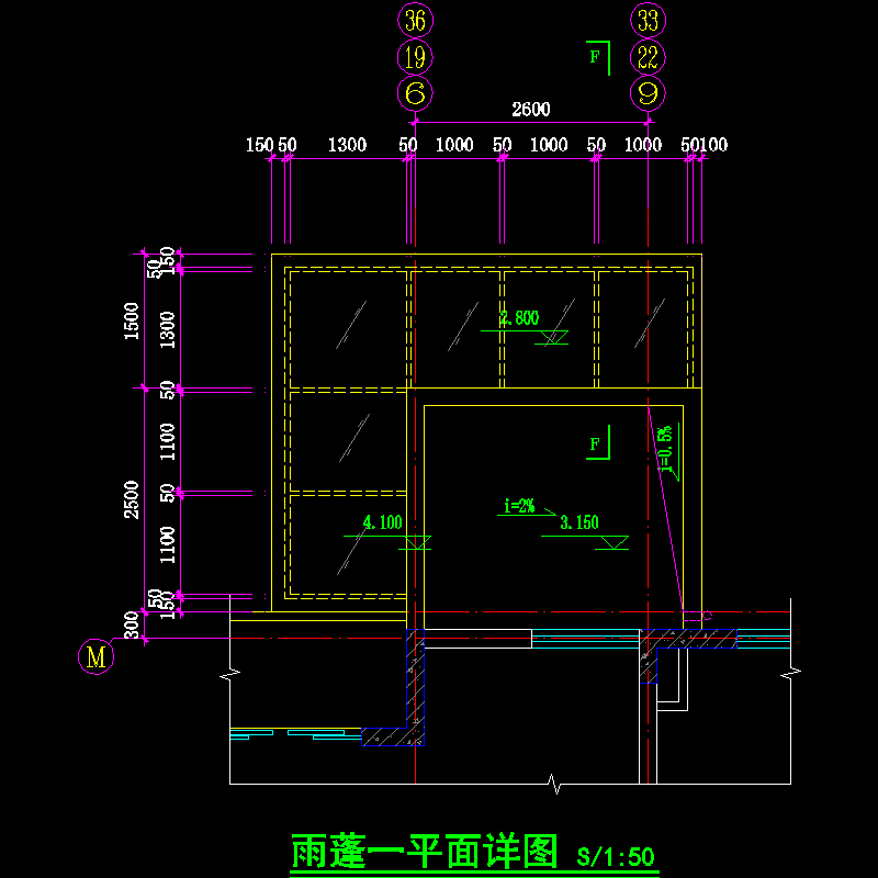 花园式小区住宅楼板配筋CAD图纸 - 1