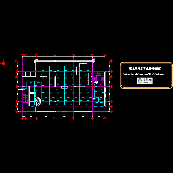 大堂消防喷淋平面布置图.dwg