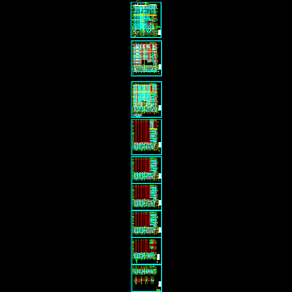22层剪力墙住宅楼结构CAD施工图纸 - 4