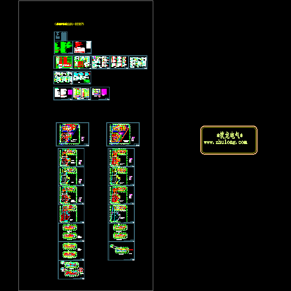 16层商务办公楼电气CAD施工图纸 - 1