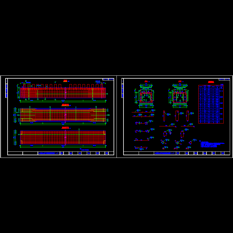 20m预制空心板中板普通钢筋构造图（α＝0）.dwg