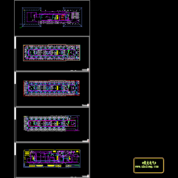 1f-5f电气施工图-消防....dwg