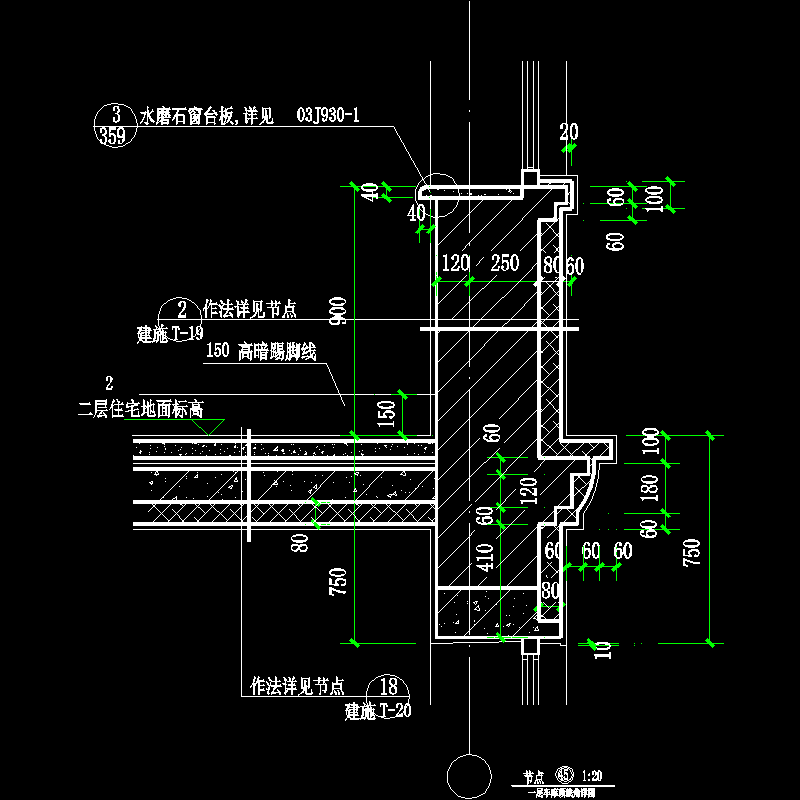 001-一层车库顶线角详图.dwg