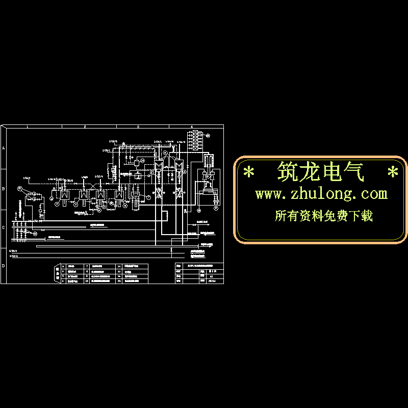 125MW火电机组热力系统CAD图纸 - 1