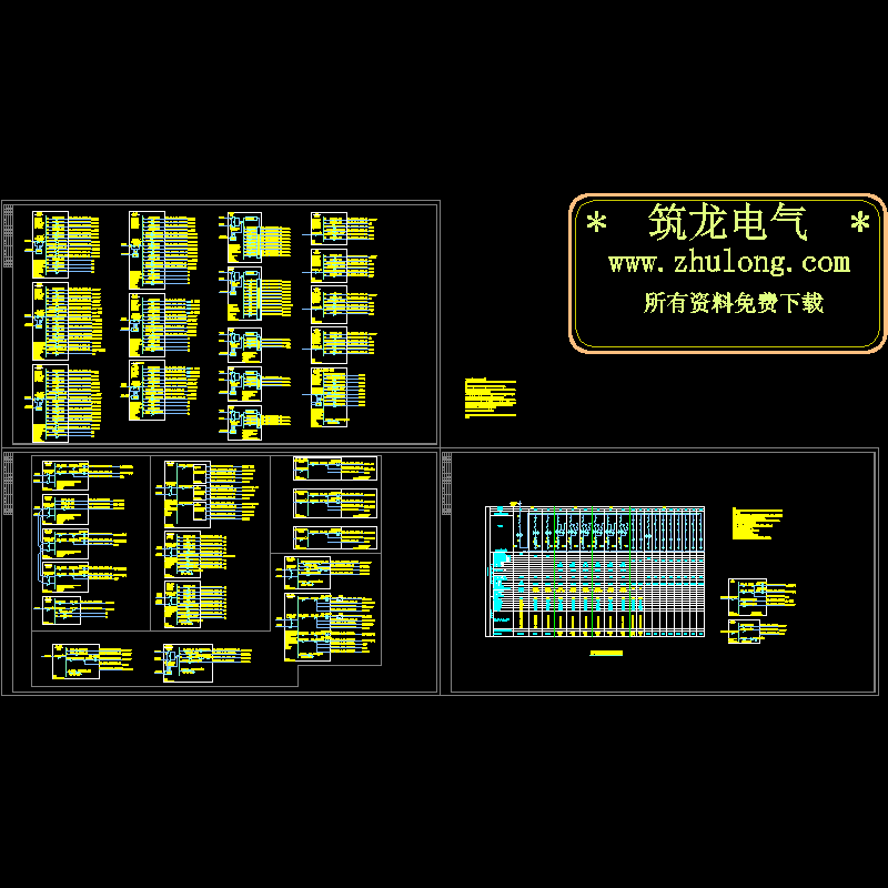 低压配电箱配电系统图.dwg