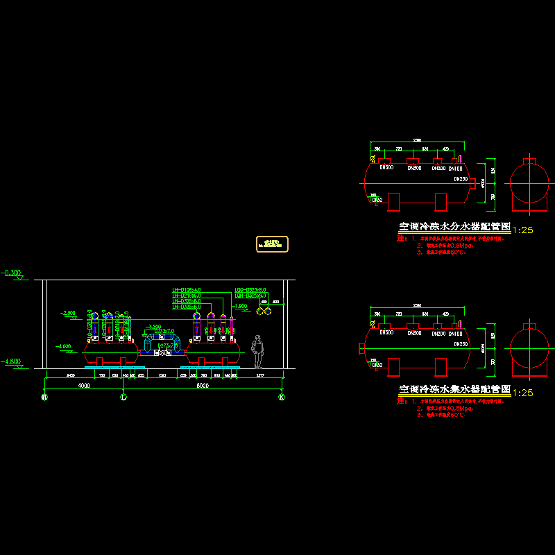 集分水器布置CAD详图纸 - 1