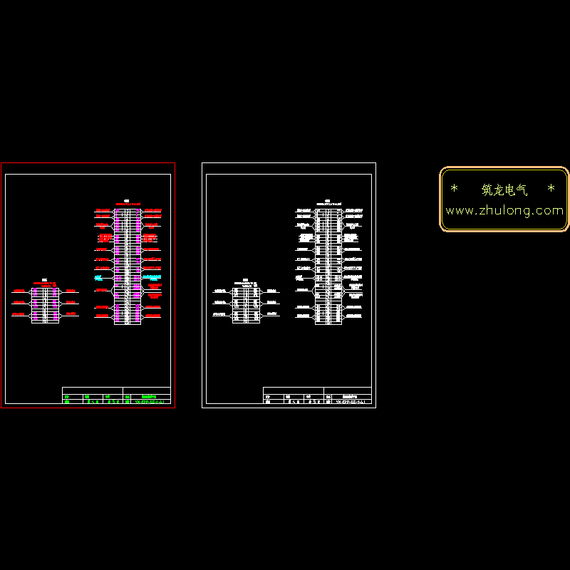 四电场端子图1.dwg