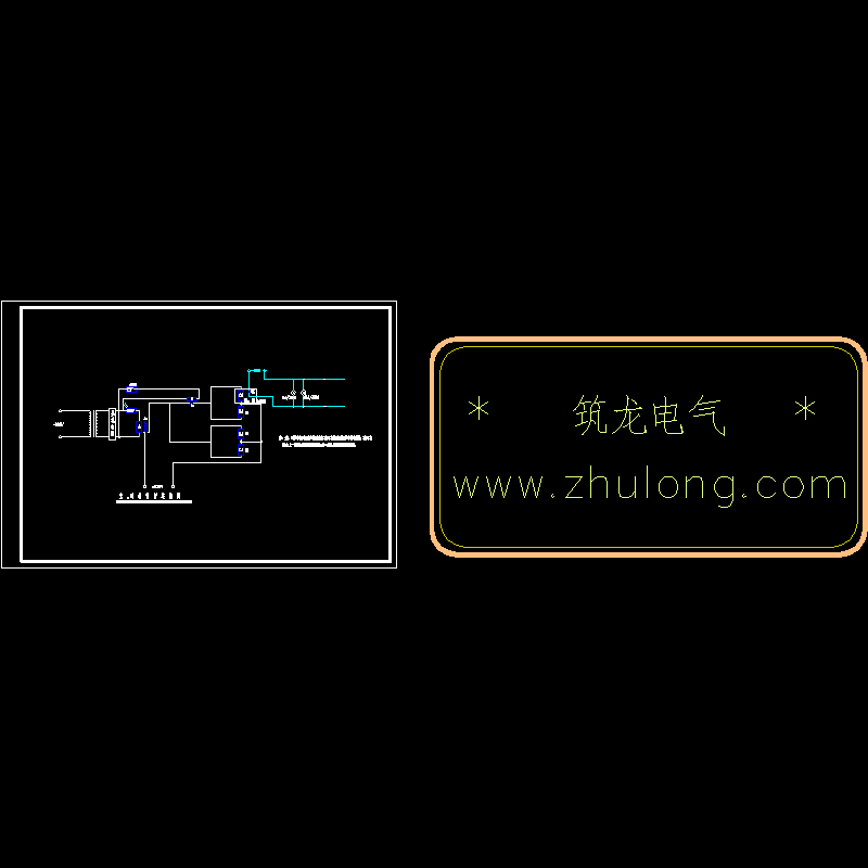 光、时控制回路简CAD图纸 - 1