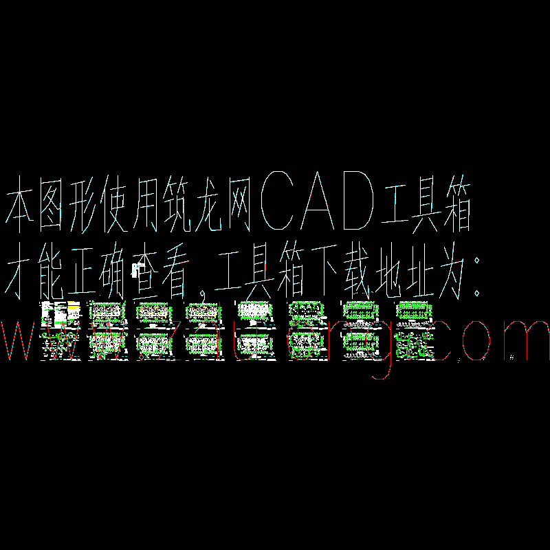 6层框架住宅全套CAD施工图纸 - 1