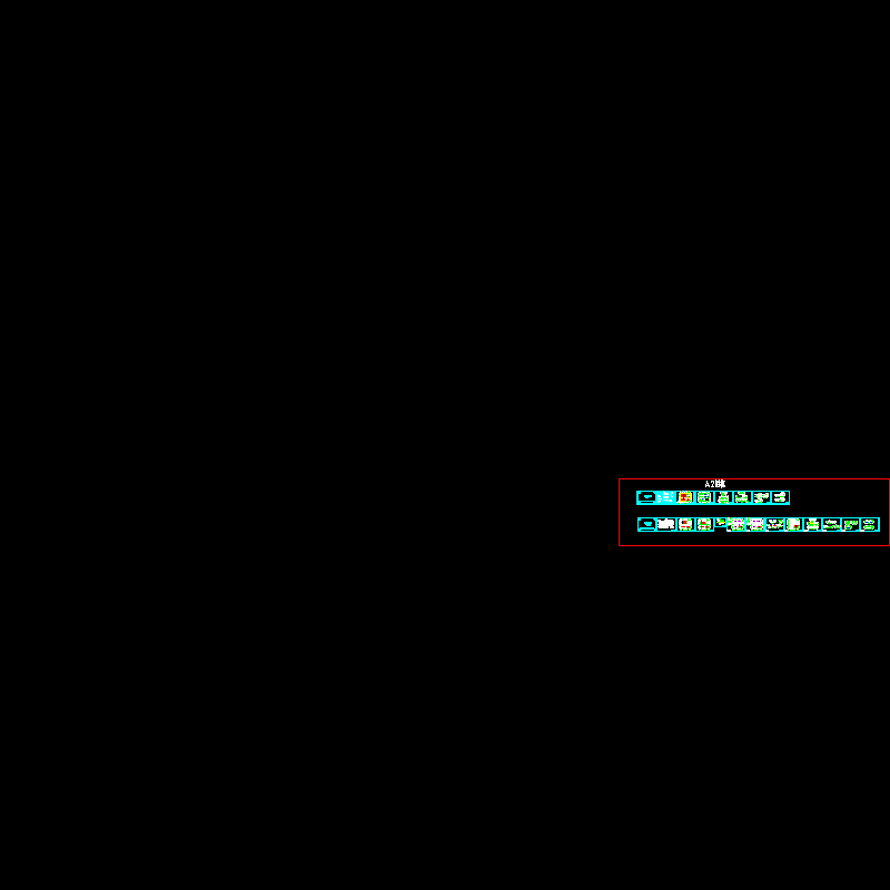 单层管桁架结构厂房结构CAD施工大样图 - 1