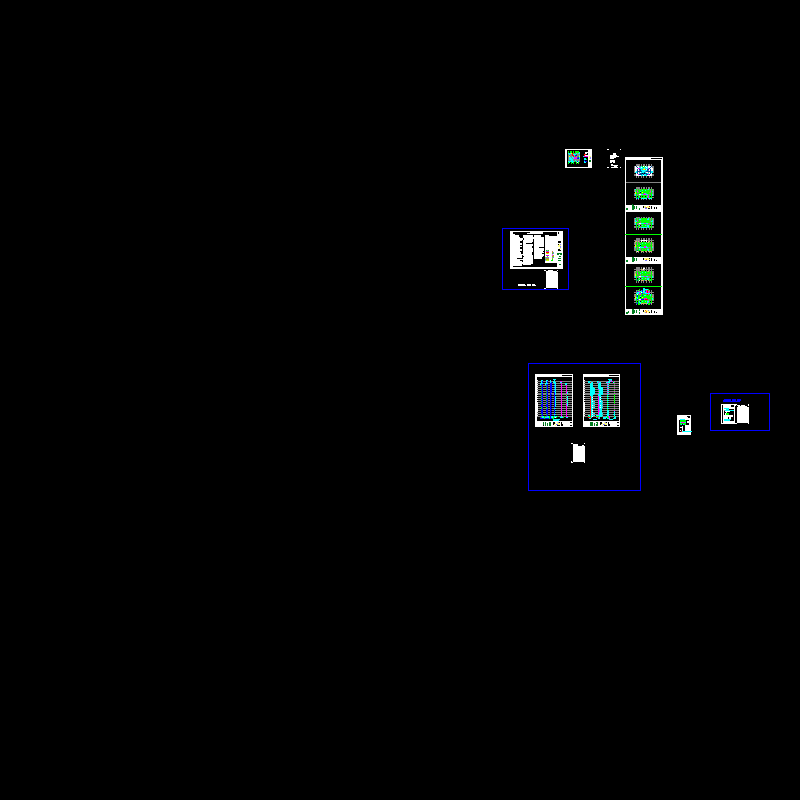 18层中建路项目12#19#楼给排水CAD施工大样图 - 1