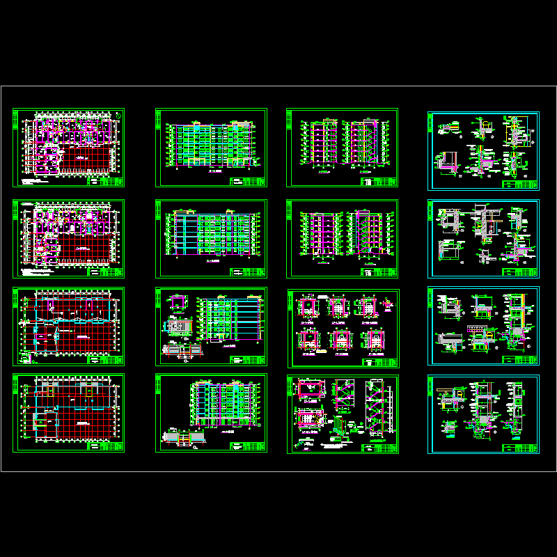 1号楼全图(建筑).dwg