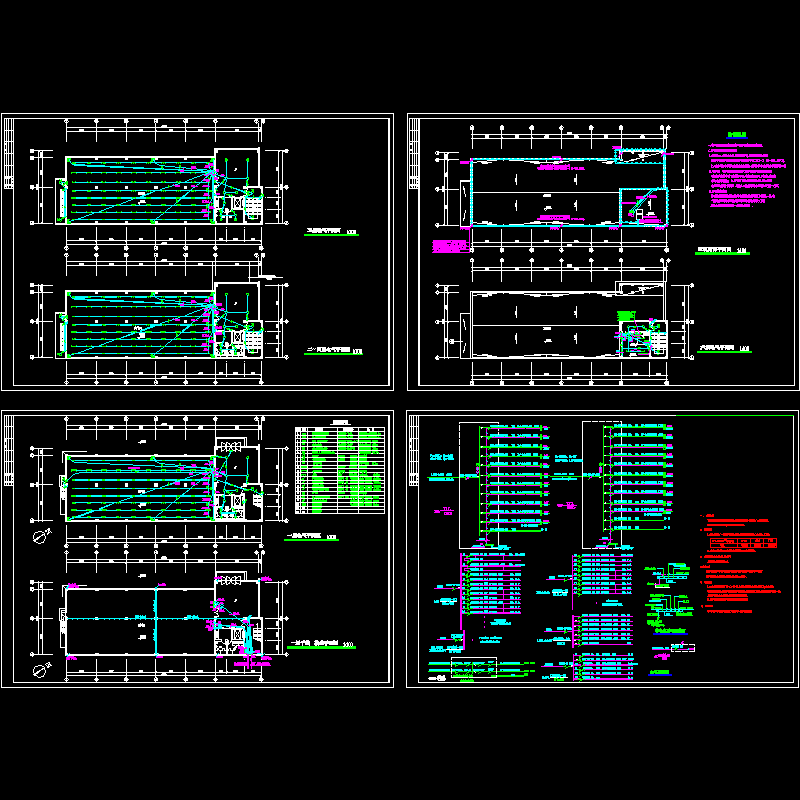 6层车间电气CAD施工图纸 - 1