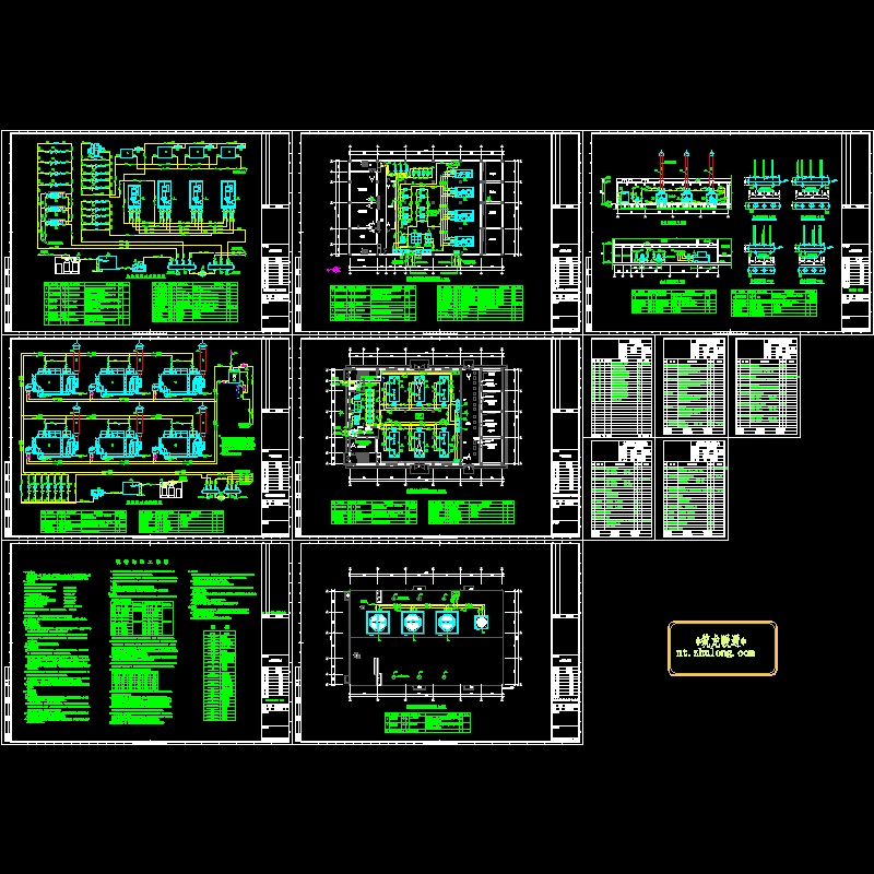 动力站动力系统设计全套CAD施工图纸 - 1