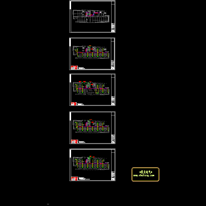 as_六层至屋顶有线电视平面图.dwg