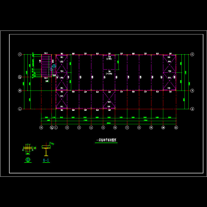 04一层结构平面布置图.dwg