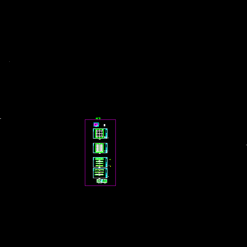 门式刚架结构工程施工大样图（CAD，7张） - 1