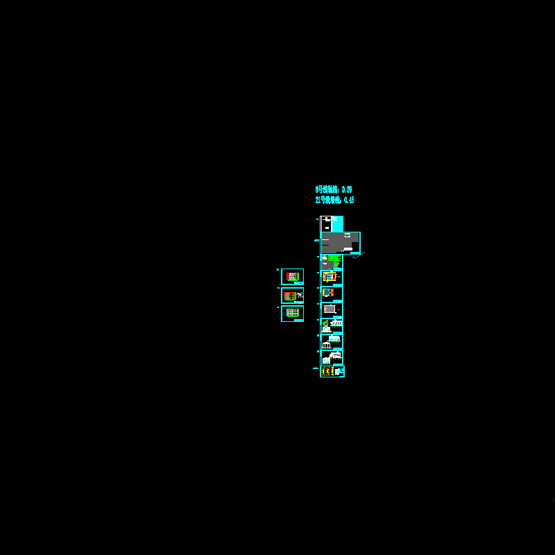 多功能厅建筑施工图----建筑.dwg