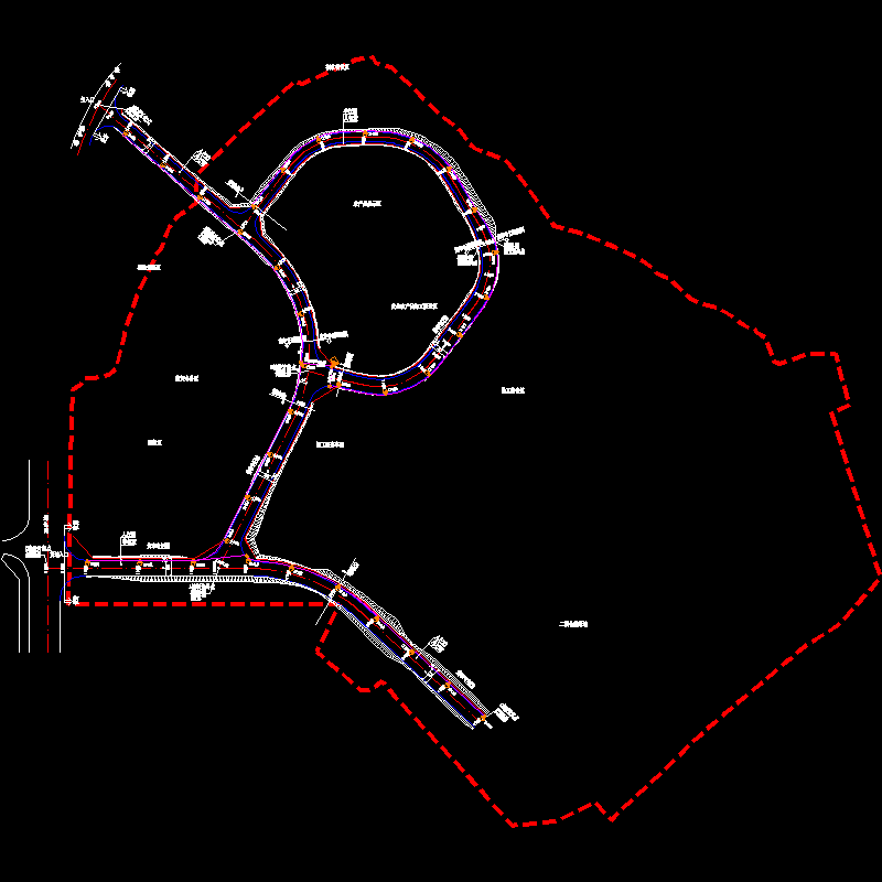 dq-13 照明系统及控制原理平面图.dwg