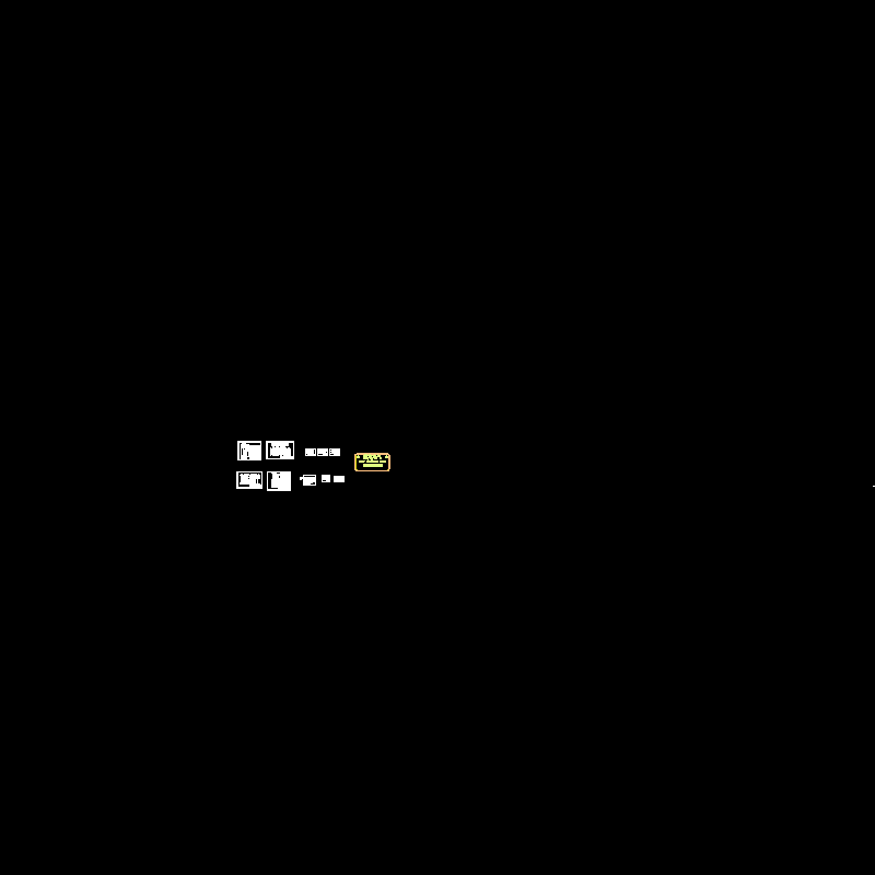 手术室内电气CAD施工图纸 - 1