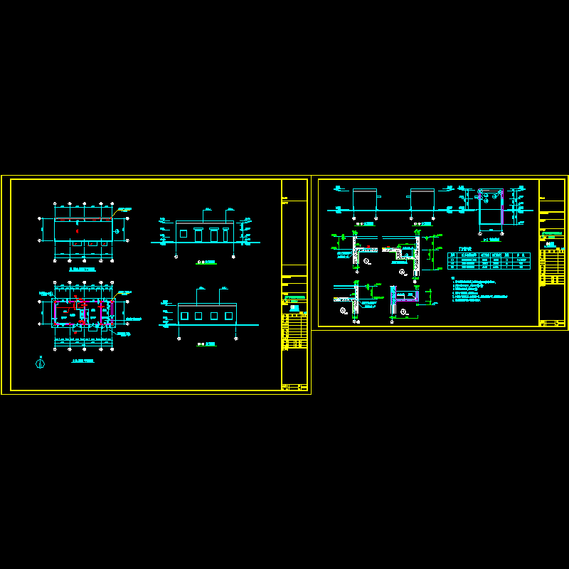 供水站建筑建筑.dwg