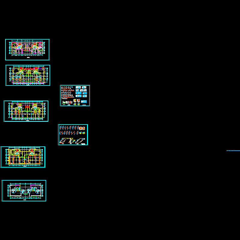 23层商住楼采暖暖通设计图纸（7张）.dwg - 1