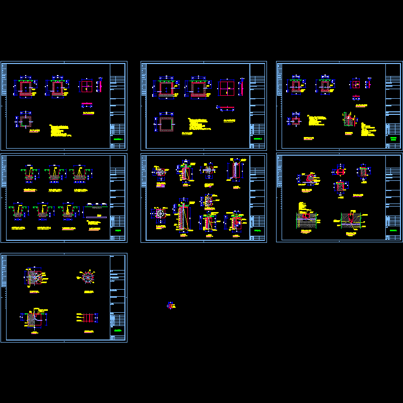 灯座及基础大样图.dwg