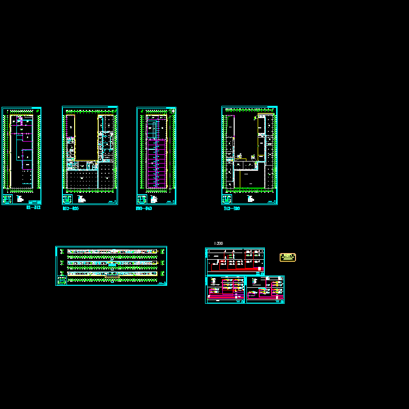 联合工房综合布线图纸.dwg - 1