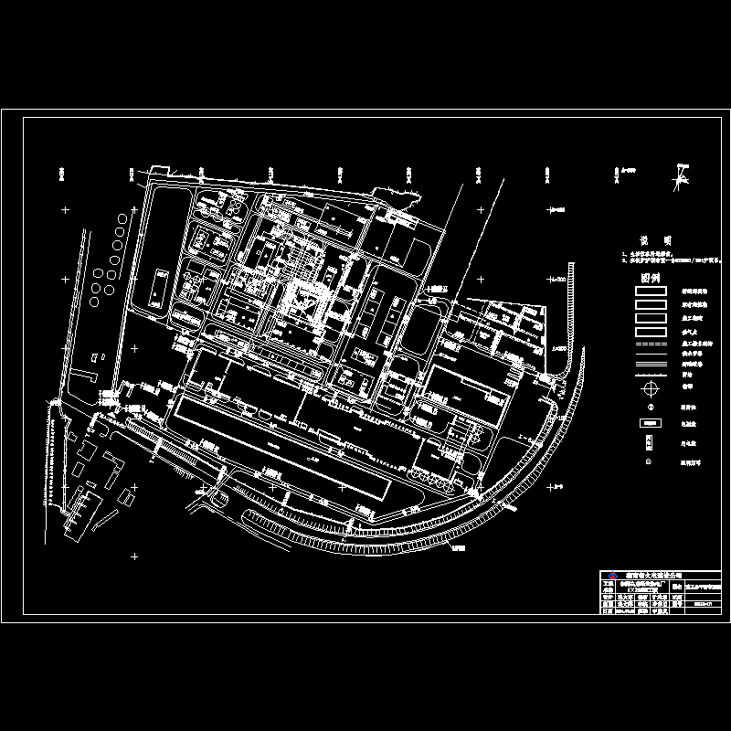 dgzs-01 施工总平面布置图（东莞）a1、a2标准图框（黑白模型版）.dwg