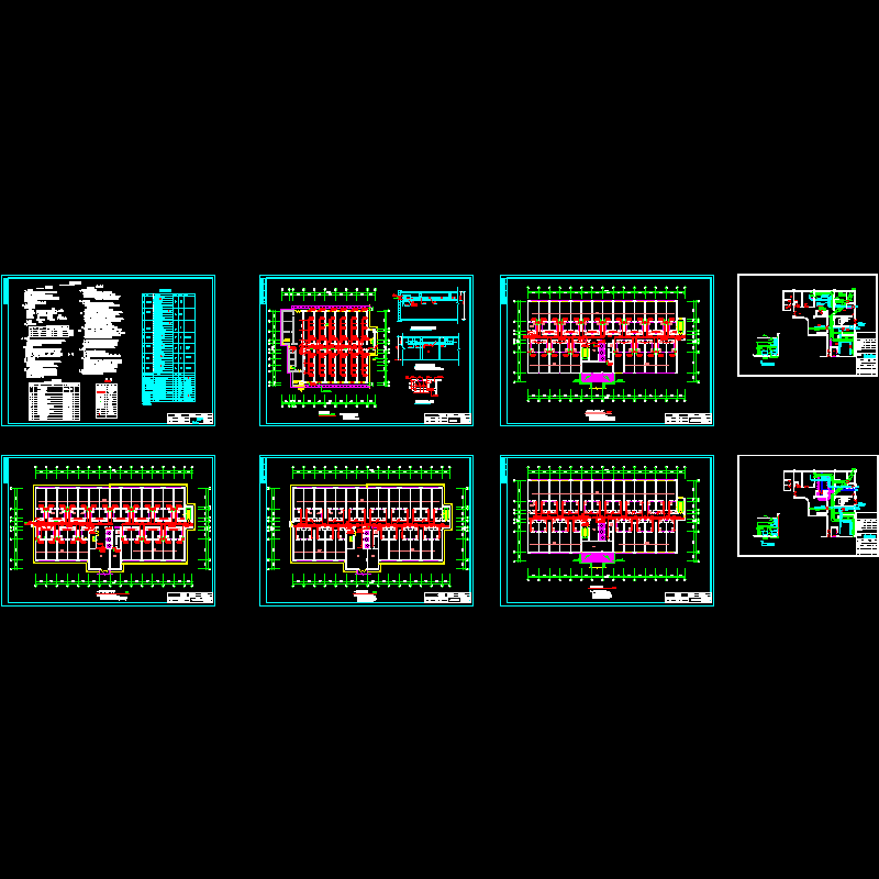 集团山庄空调设计CAD施工图纸.dwg - 1