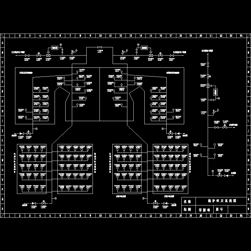 锅炉吹灰系统图.dwg