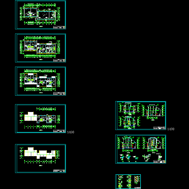 拼合住宅建筑设计.dwg - 1