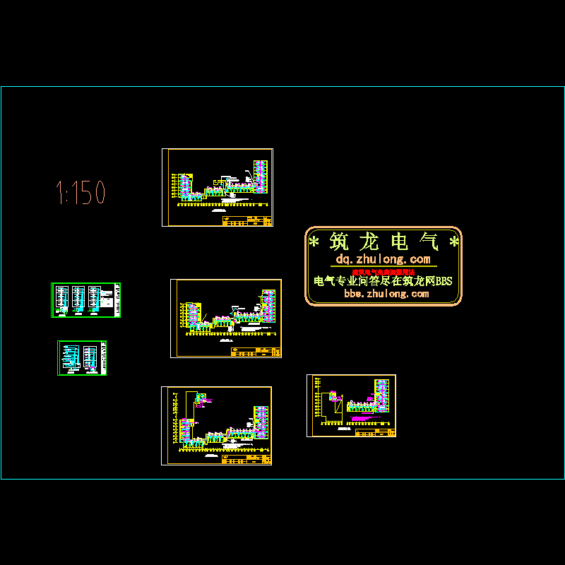 宾馆弱电设计图纸（6张）.dwg - 1