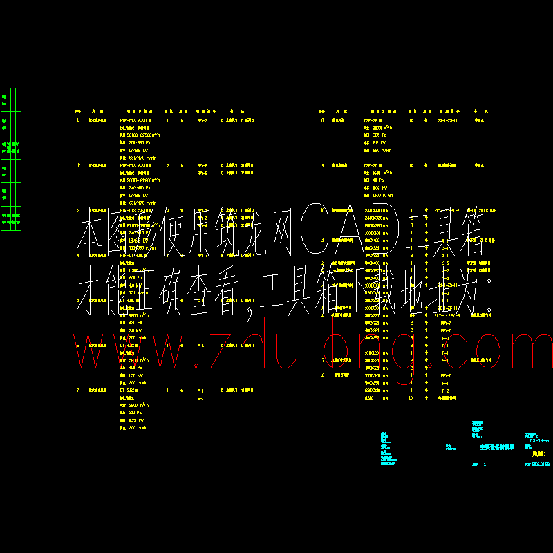 风施-02  主要设备材料表p.dwg