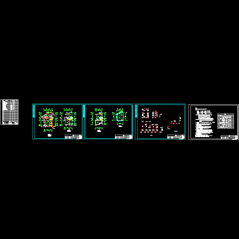 别墅群3层别墅给排水大样图（F-5户型）.dwg - 1