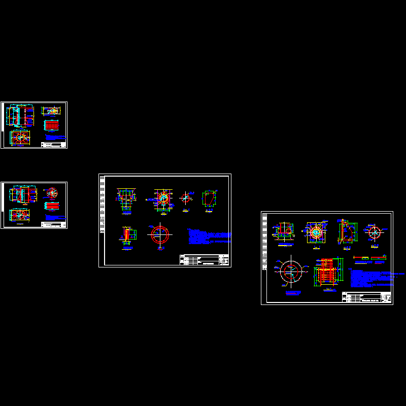 79~82 钢管柱与梁板节点设计图.dwg