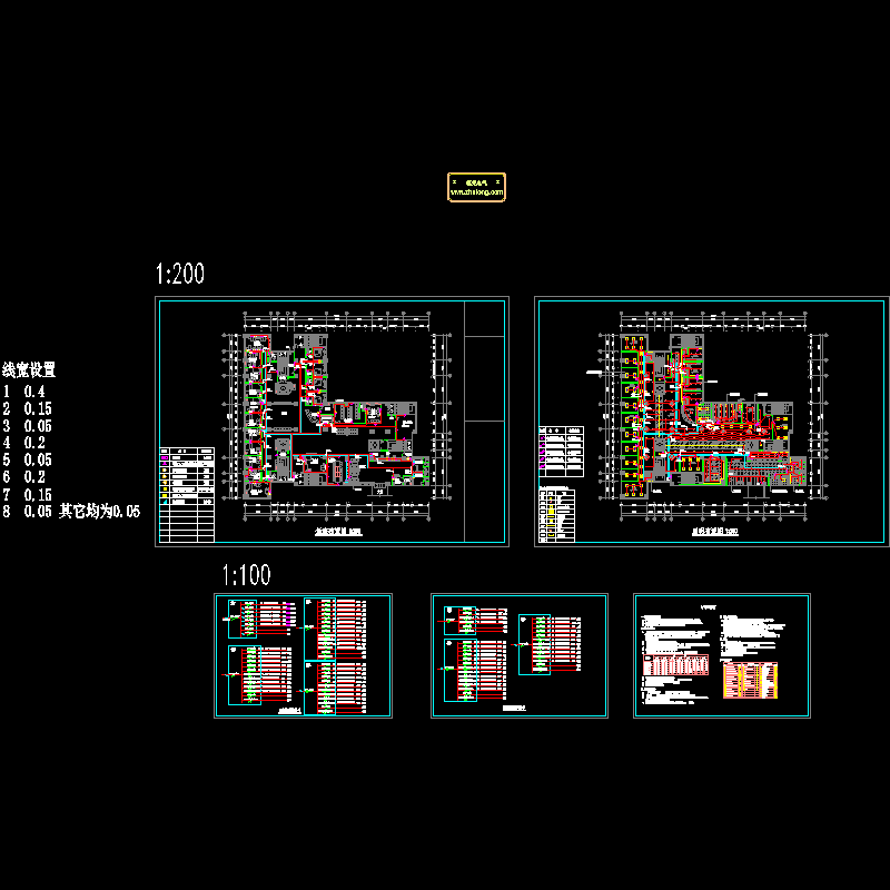 医院电气设计CAD施工图纸.dwg - 1