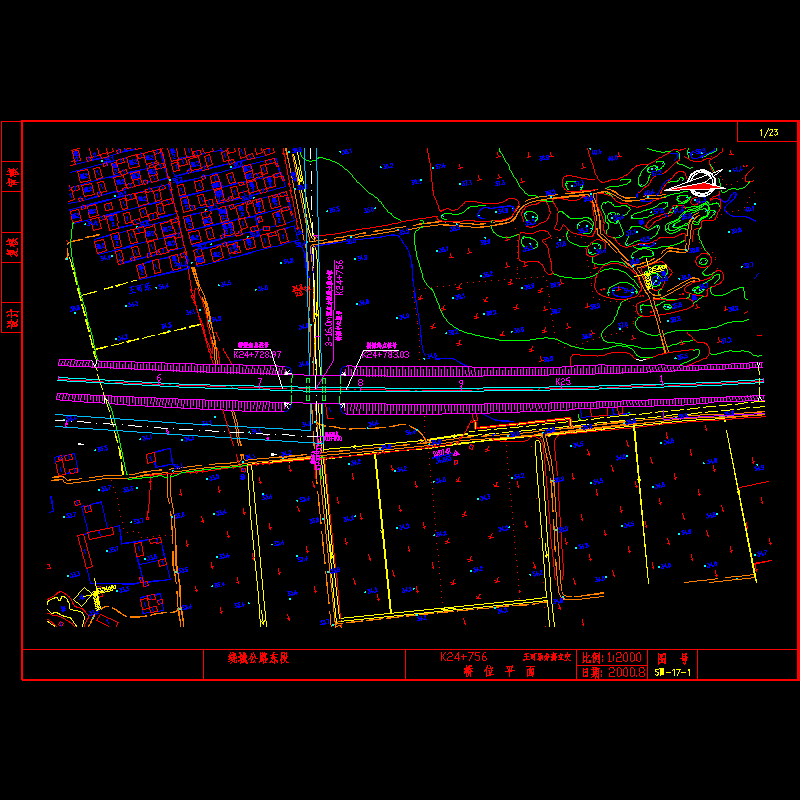 a1-桥位平面.dwg