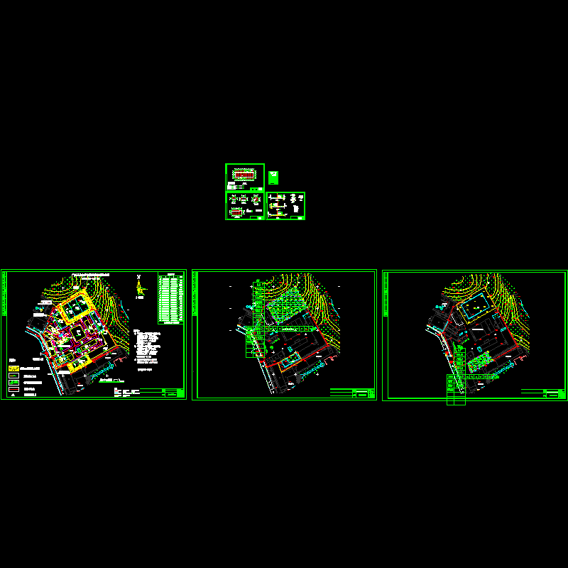 粮食管理所总平面图.dwg