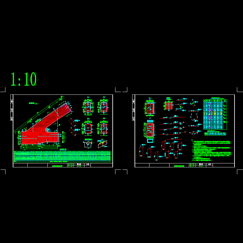 11主桥拱脚普通钢筋布置图.dwg