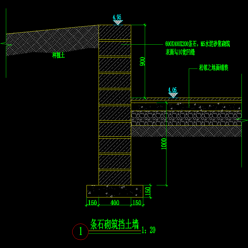 d14毛石挡土墙（补）.dwg