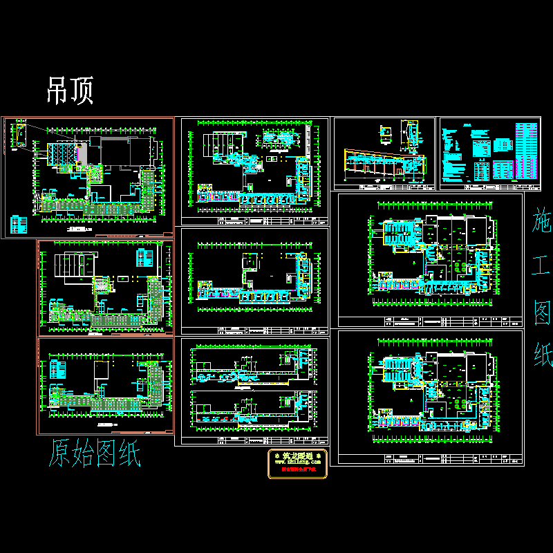 行政楼空调CAD施工图（10页图纸，含设计说明）.dwg - 1