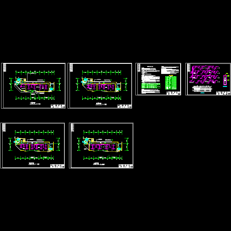 综合楼给排水、消防设计施工图纸.dwg - 1