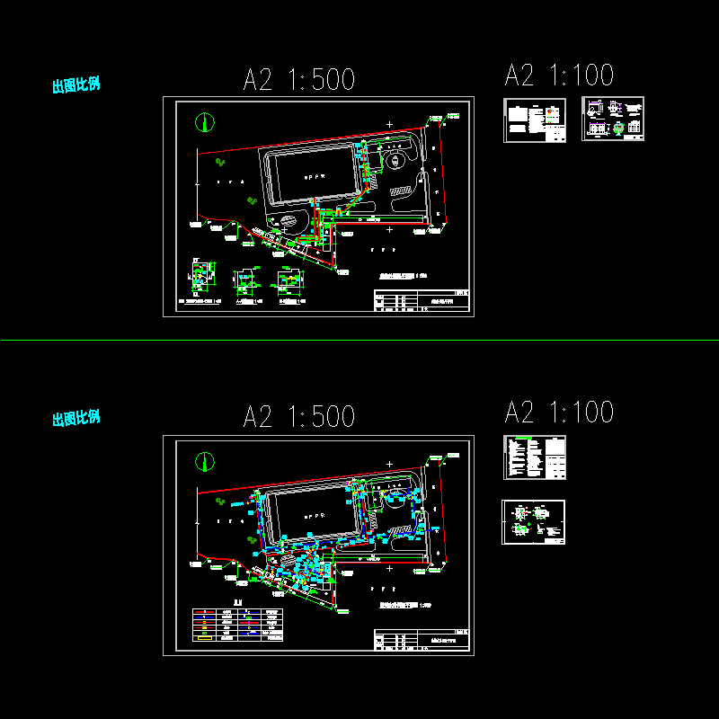 厂区供热外网CAD施工大样图.dwg - 1