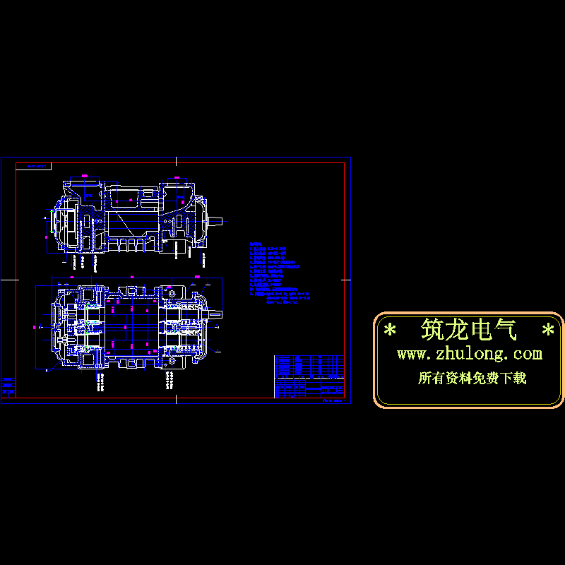 压缩机剖面图.dwg