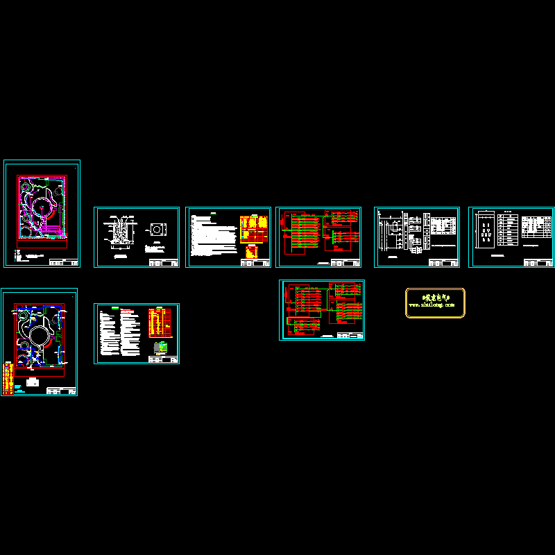 景观工程水电CAD施工图纸 - 1