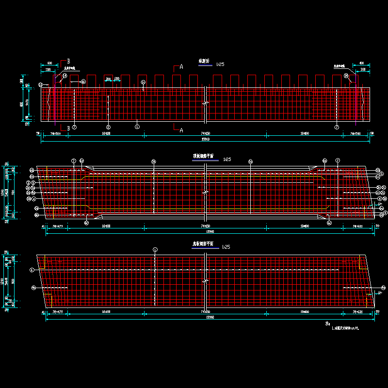 14 中板普通钢筋构造图（一）（α=10°）.dwg