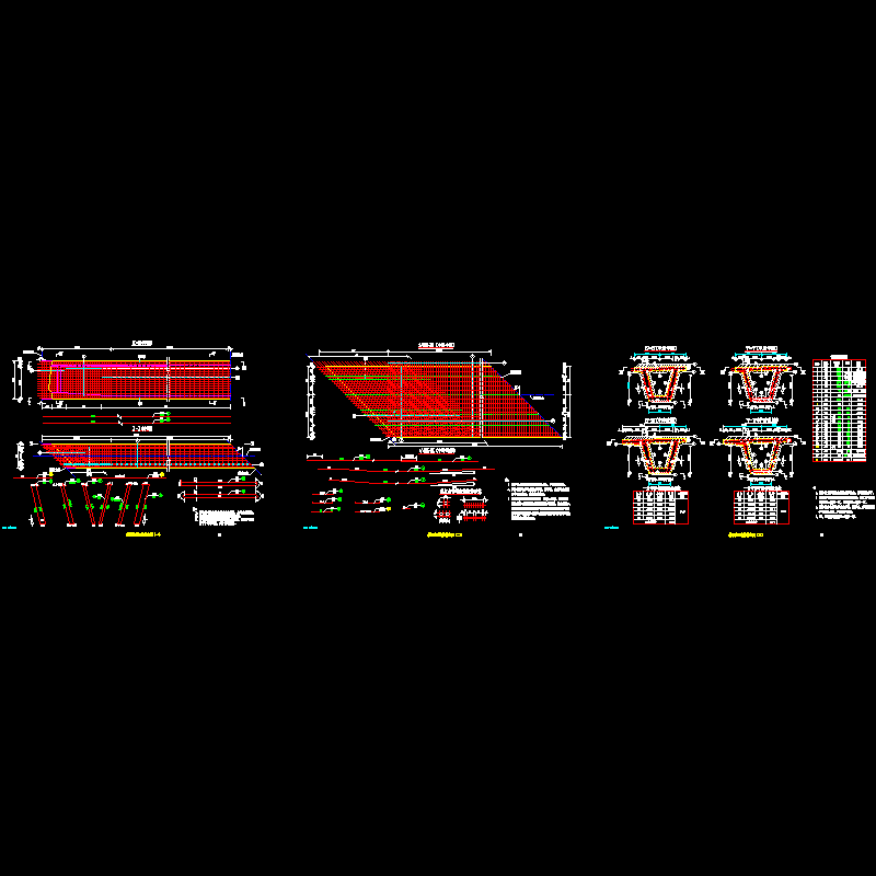 12-14箱梁中跨钢筋及数量表.dwg