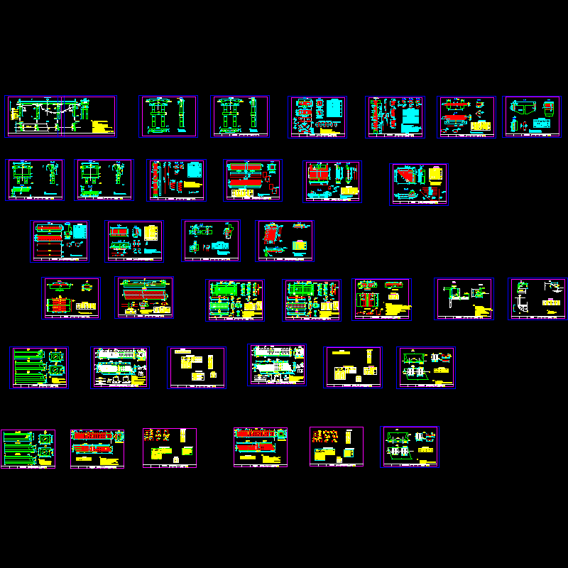 简支梁桥CAD施工图纸.dwg - 1